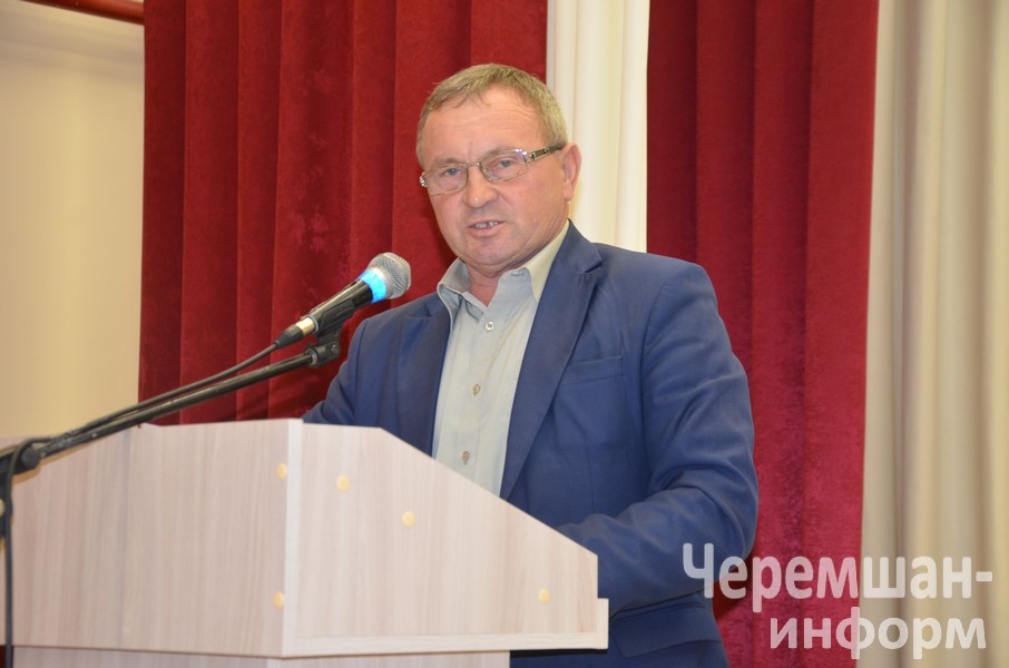 Иске Котыш авыл җирлеге башлыгы Александр Митякин Фото Марат Гомәров